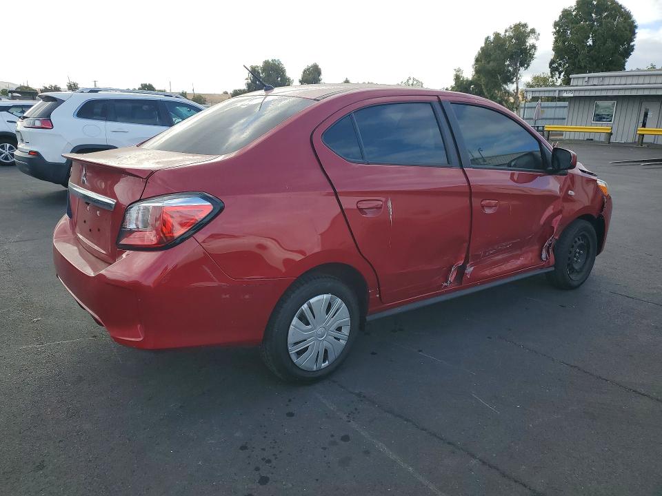 67417406 :رقم المزاد ، ML32FUFJ7RHF17055 vin ، 2024 Mitsubishi Mirage مزاد بيع