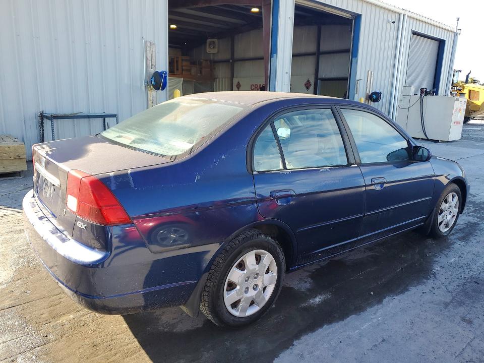 70545456 :رقم المزاد ، 1HGES25842L060618 vin ، 2002 Honda Civic مزاد بيع