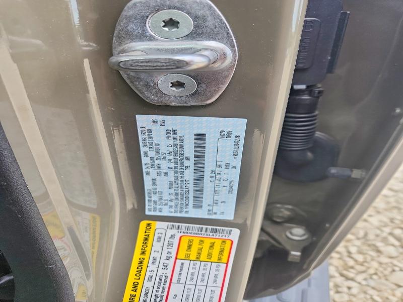 69106396 :رقم المزاد ، 1FMDE8BH2SLA71217 vin ، 2025 Ford Bronco مزاد بيع