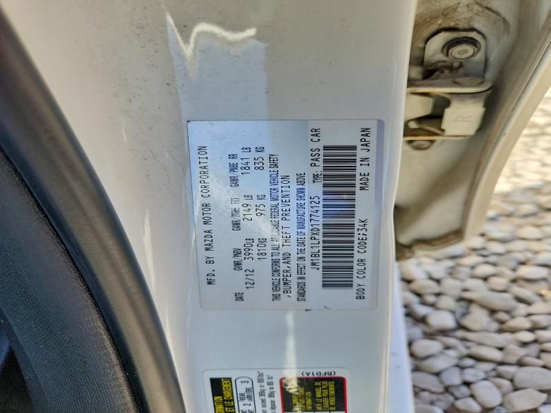 Aukcja sprzedaży 2013 Mazda 3, vin: JM1BL1LPXD1774125, numer aukcji: 68510846