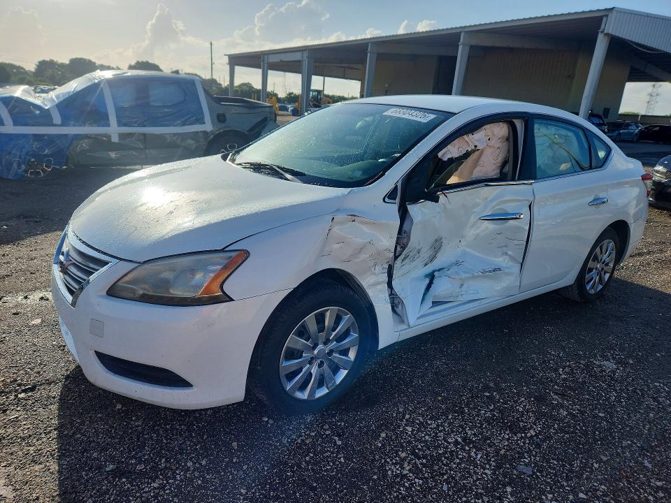 68804326 :رقم المزاد ، 3N1AB7APXEL627305 vin ، 2014 Nissan Sentra مزاد بيع