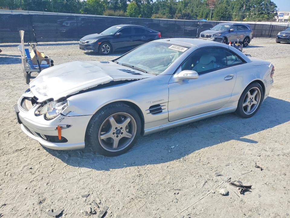 2004 Mercedes-benz Sl მანქანა იყიდება აუქციონზე, vin: WDBSK74F34F080499, აუქციონის ნომერი: 66838036