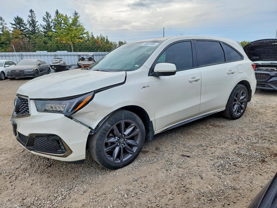 70521106 :رقم المزاد ، 5J8YD4H07KL803698 vin ، 2019 Acura Mdx مزاد بيع