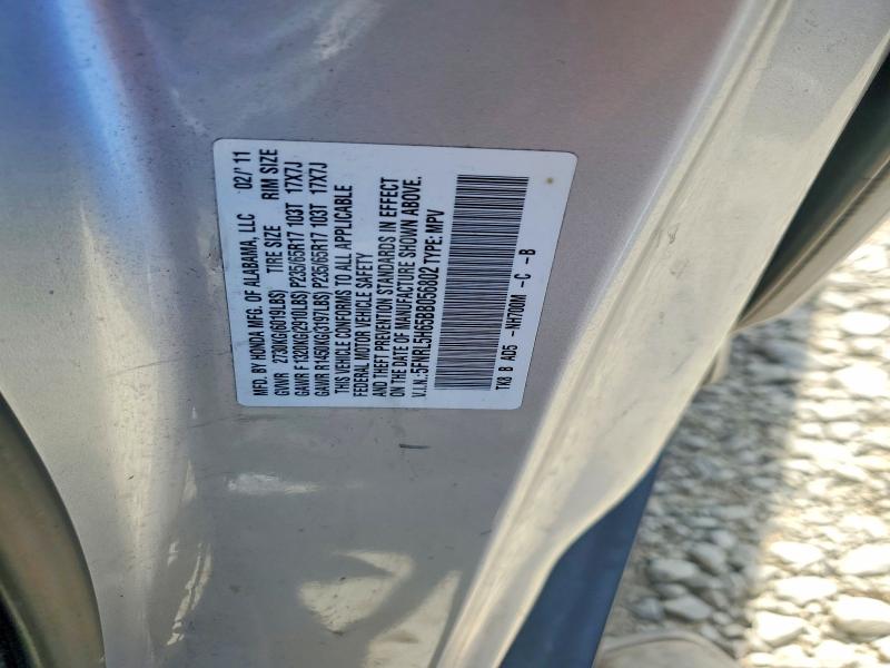 67407146 :رقم المزاد ، 5FNRL5H65BB056802 vin ، 2011 Honda Odyssey مزاد بيع