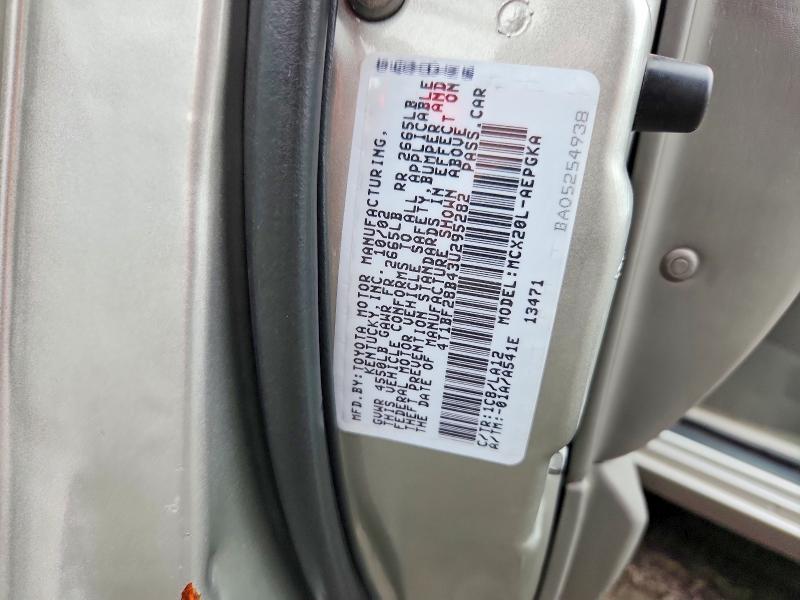 Aukcja sprzedaży 2003 Toyota Avalon, vin: 4T1BF28B43U295282, numer aukcji: 70713456