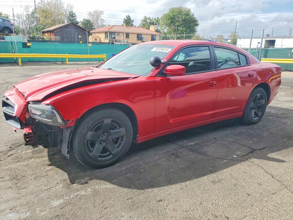 70154616 :رقم المزاد ، 2C3CDXAT2CH230890 vin ، 2012 Dodge Charger مزاد بيع