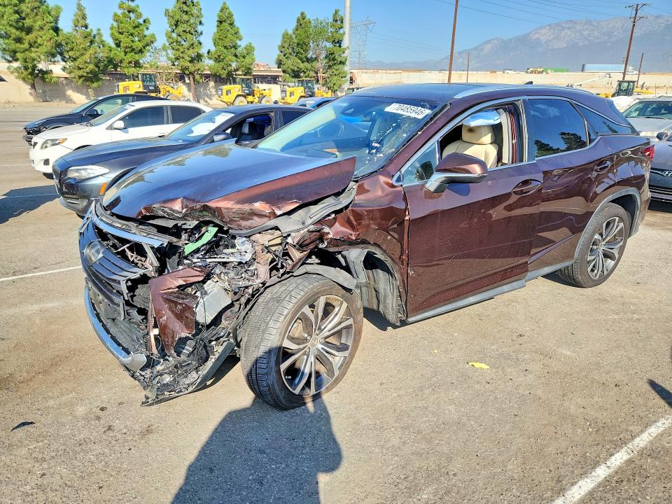 70485946 :رقم المزاد ، 2T2ZZMCA4HC043102 vin ، 2017 Lexus Rx 350 مزاد بيع