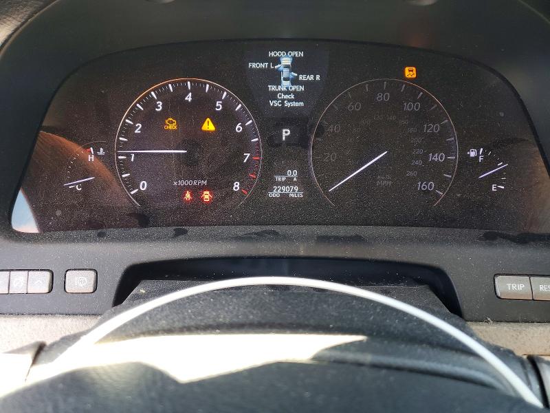 Aukcja sprzedaży 2008 Lexus Ls, vin: JTHBL46F085062787, numer aukcji: 67478366