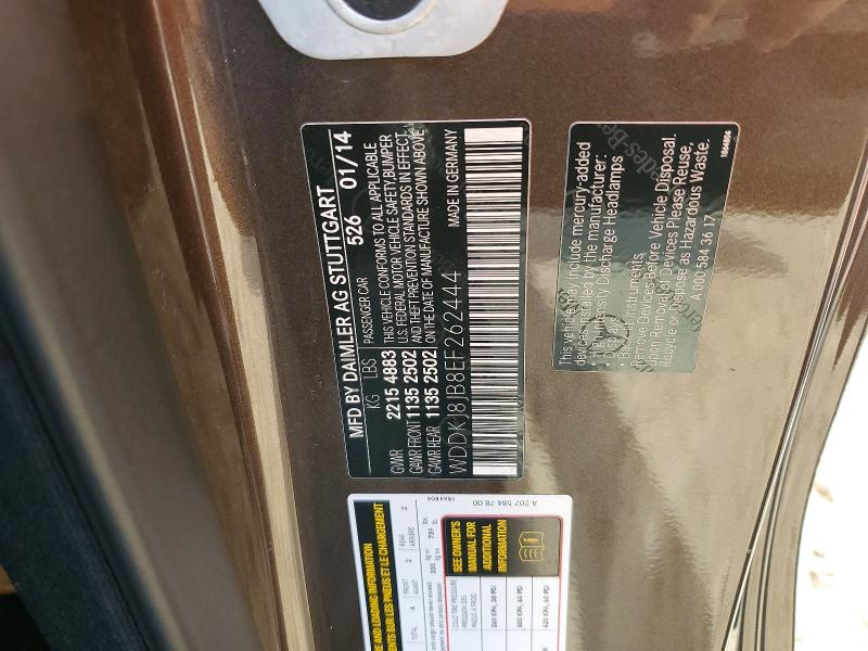 Продажа на аукционе авто 2014 Mercedes-benz E, vin: WDDKJ8JB8EF262444, номер лота: 68994856