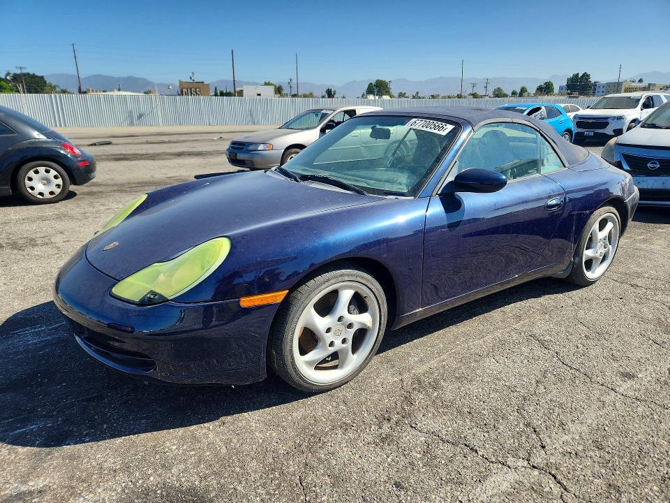 2000 Porsche 911 მანქანა იყიდება აუქციონზე, vin: WP0CA2996YS652077, აუქციონის ნომერი: 67700566