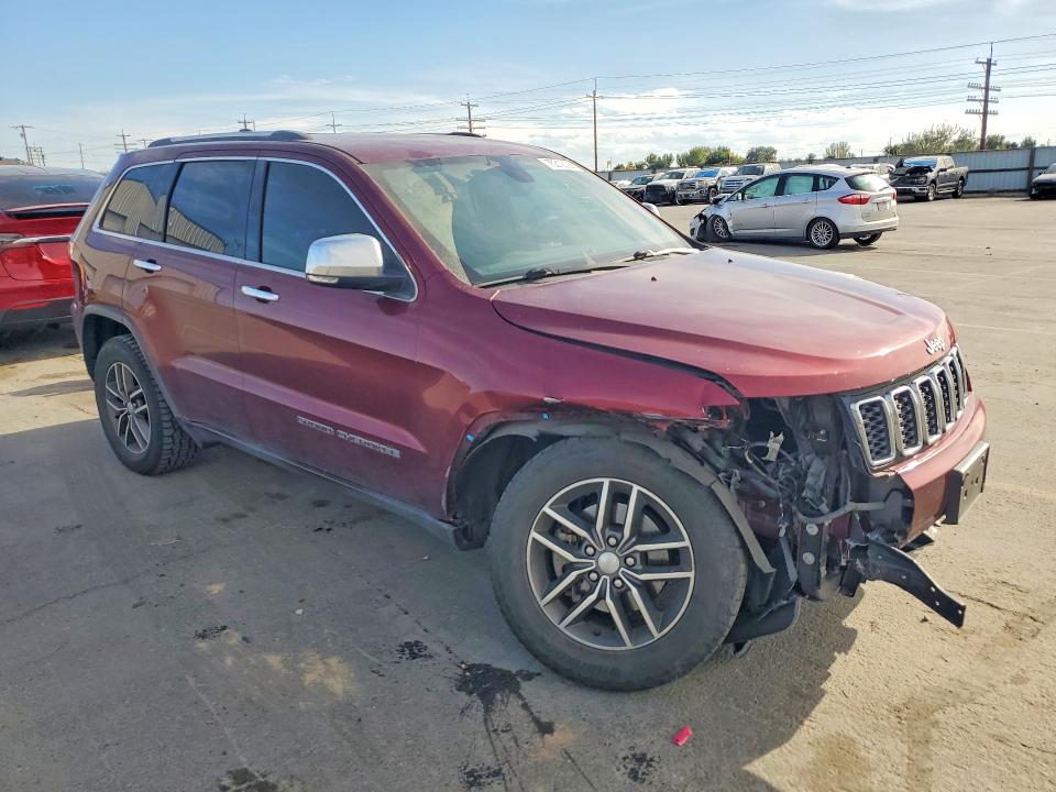 2018 Jeep Grand Cherokee მანქანა იყიდება აუქციონზე, vin: 1C4RJFBG8JC509934, აუქციონის ნომერი: 70312096