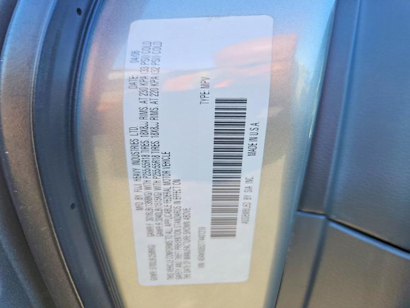 Aukcja sprzedaży 2007 Subaru B9 Tribeca, vin: 4S4WX85D774401219, numer aukcji: 69708646