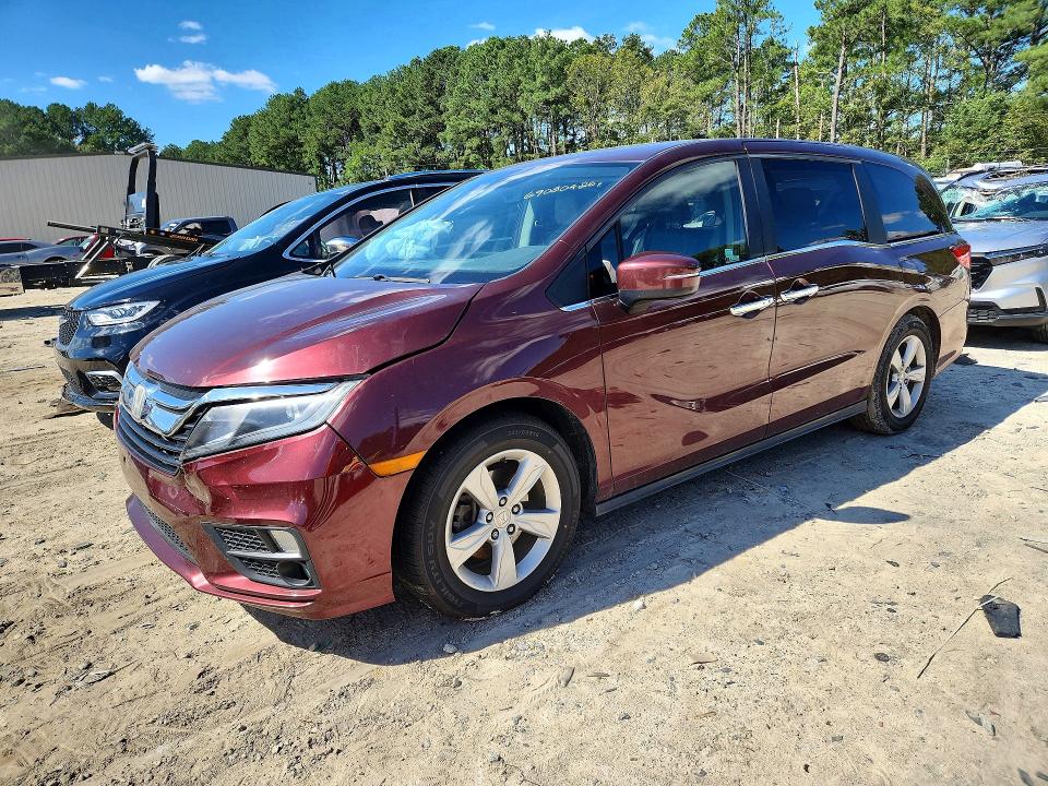 2019 Honda Odyssey მანქანა იყიდება აუქციონზე, vin: 5FNRL6H76KB125382, აუქციონის ნომერი: 69080426