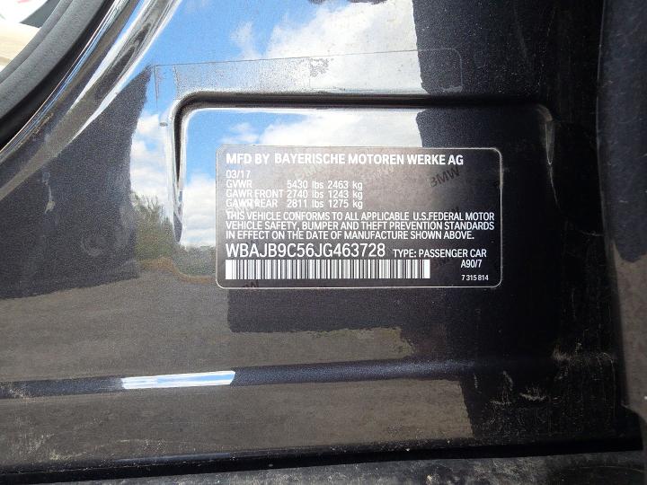 Aukcja sprzedaży 2018 Bmw M550xi, vin: WBAJB9C56JG463728, numer aukcji: 69177896