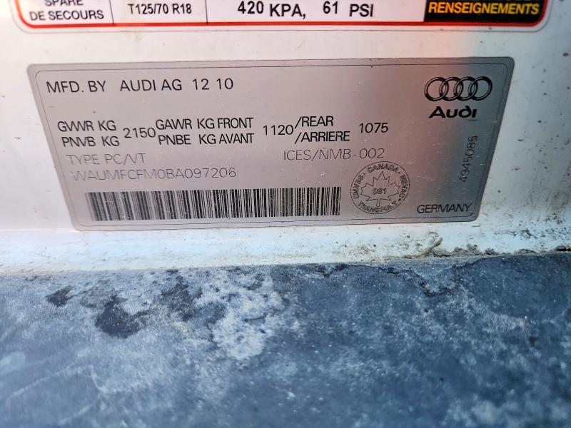 Aukcja sprzedaży 2011 Audi A3, vin: WAUMFCFM0BA097206, numer aukcji: 69339666