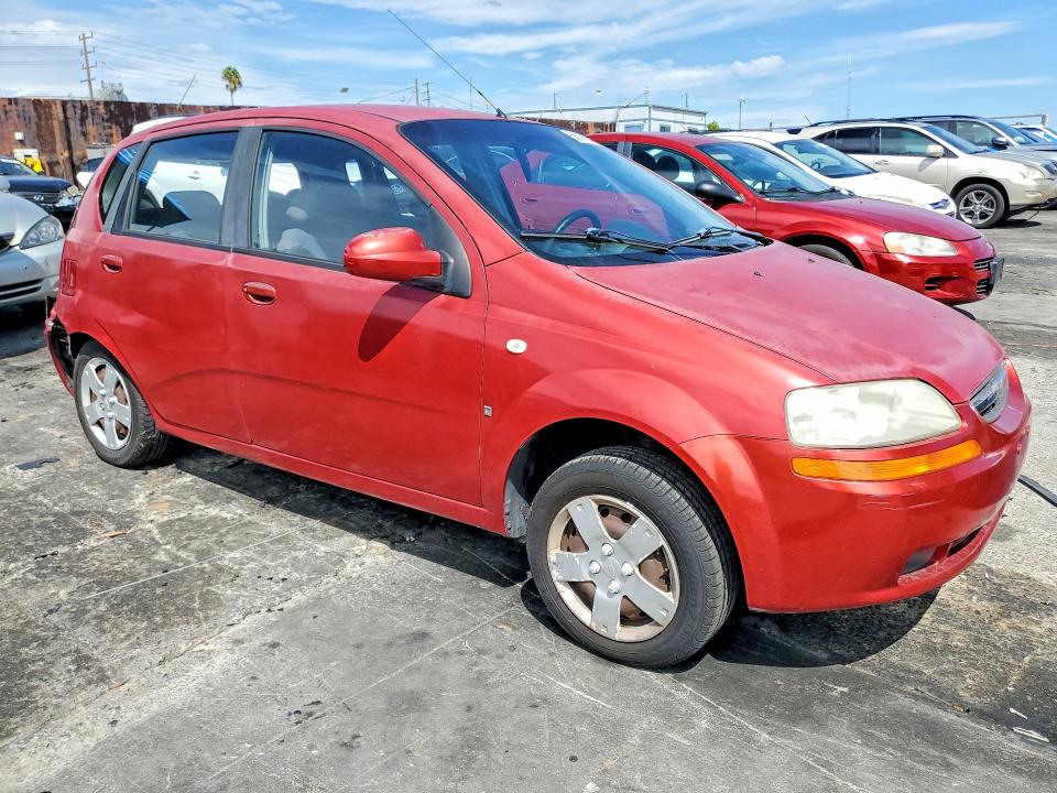 Продажа на аукционе авто 2007 Chevrolet Aveo, vin: KL1TD66697B774611, номер лота: 68191646