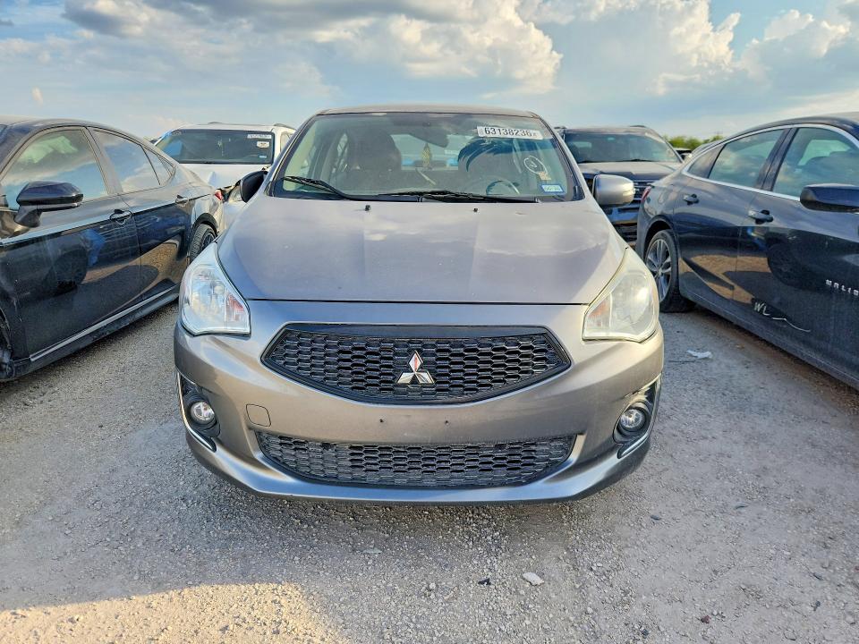 63138236 :رقم المزاد ، ML32F4FJ7LHF12459 vin ، 2020 Mitsubishi Mirage مزاد بيع