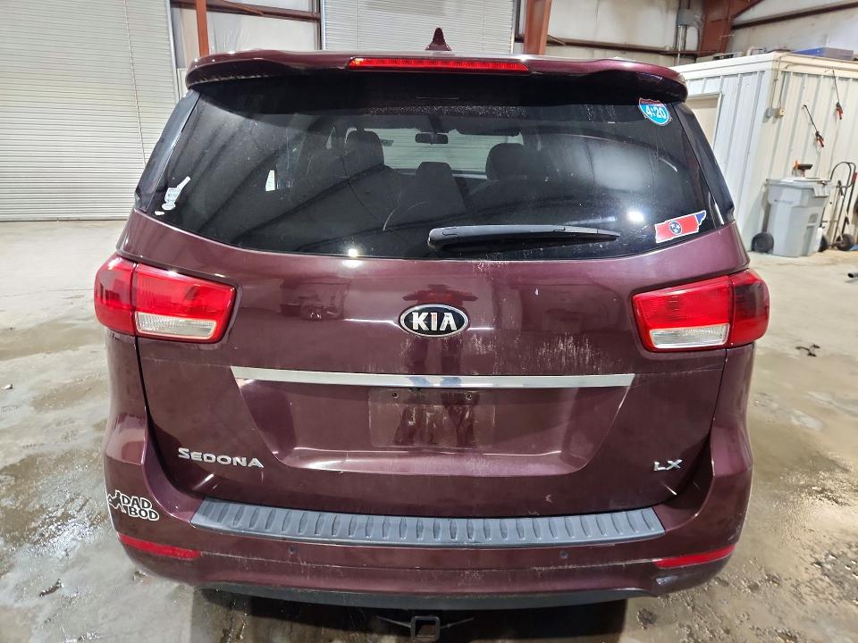 Aukcja sprzedaży 2016 Kia Sedona, vin: KNDMB5C10G6161193, numer aukcji: 68926996