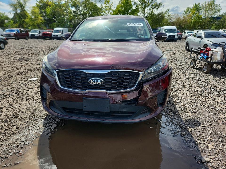 Aukcja sprzedaży 2019 Kia Sorento, vin: 5XYPG4A59KG484095, numer aukcji: 68996146