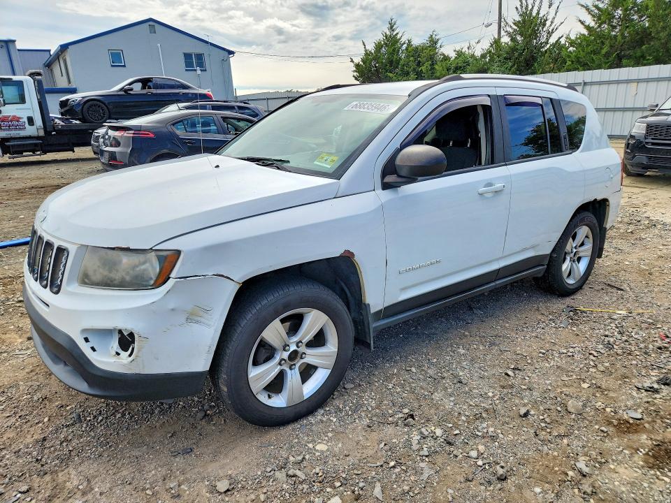 Продажа на аукционе авто 2014 Jeep Compass, vin: 1C4NJDBBXED625479, номер лота: 68835946