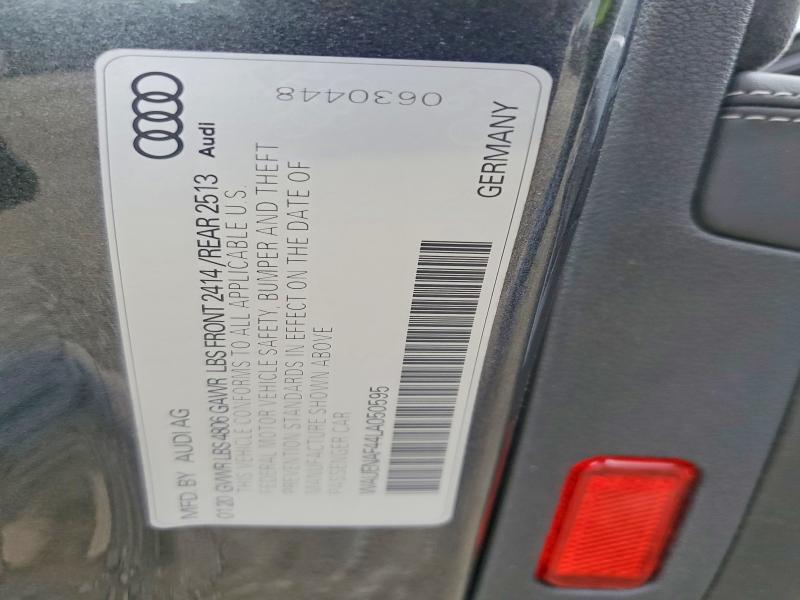 Auction sale of the 2020 Audi A4, vin: WAUENAF44LA050595, lot number: 66952546