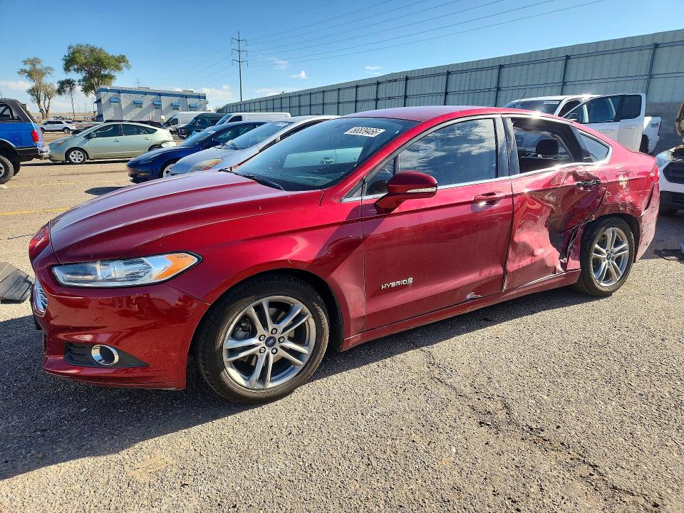 66539466 :رقم المزاد ، 3FA6P0LU0GR289921 vin ، 2016 Ford Fusion مزاد بيع