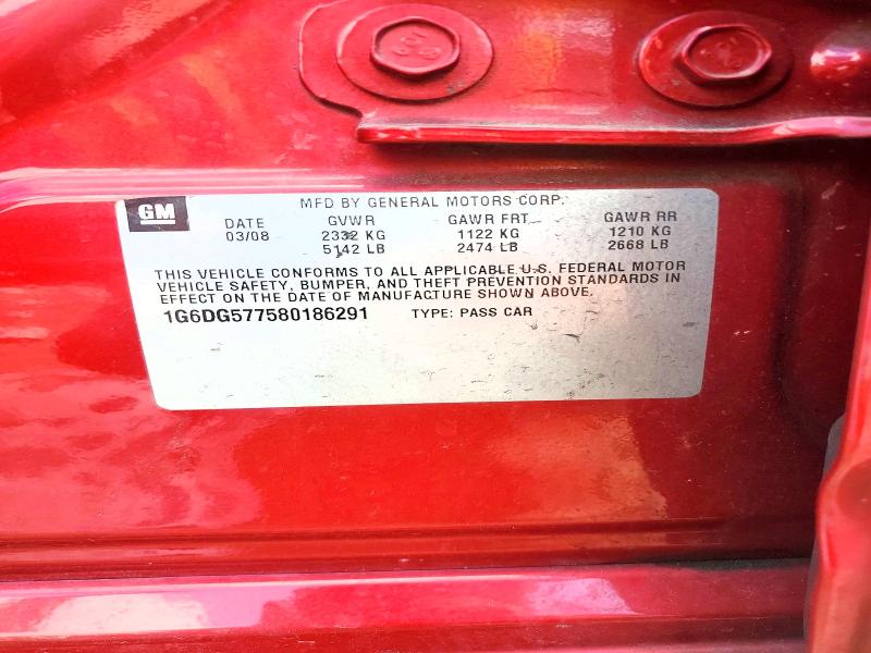 Продаж на аукціоні авто 2008 Cadillac Cts, vin: 1G6DG577580186291, номер лоту: 67892326