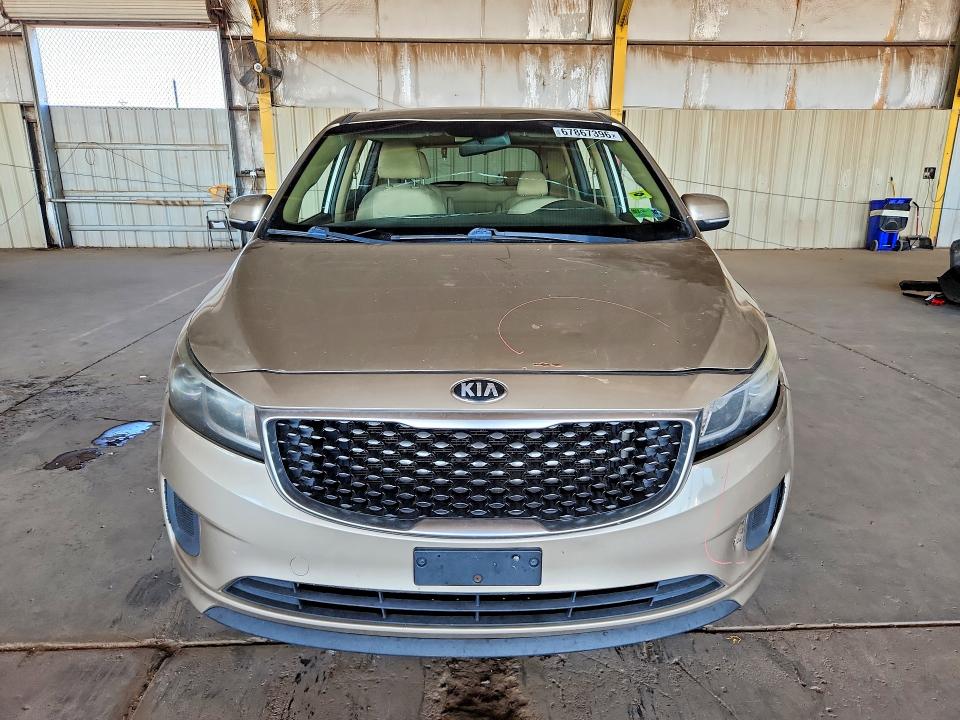 Продажа на аукционе авто 2015 Kia Sedona, vin: KNDMB5C10F6045670, номер лота: 67867396