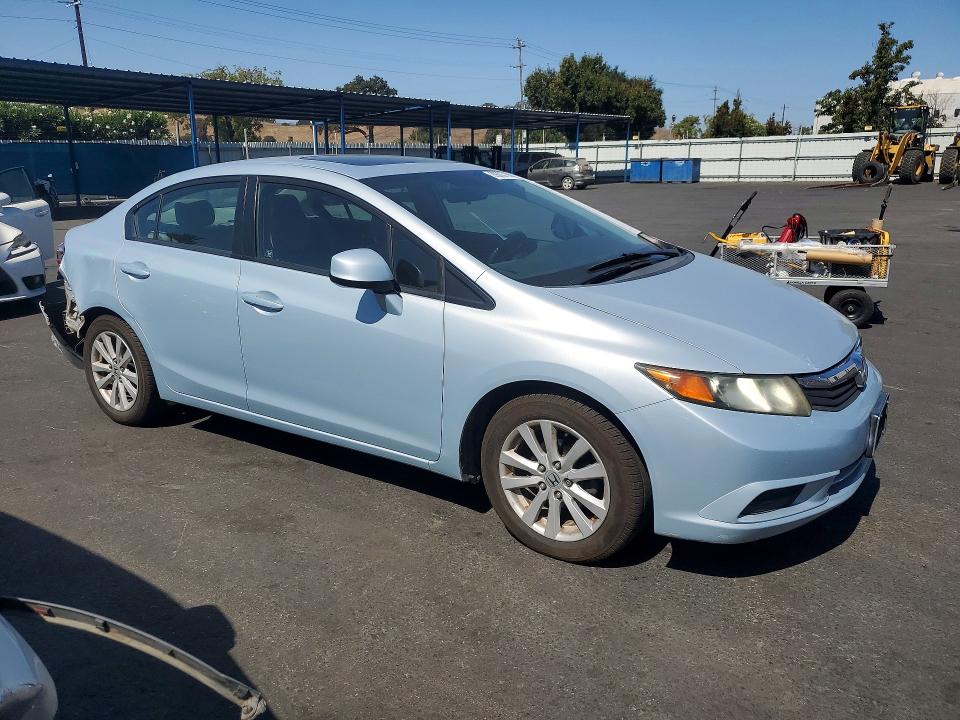69203796 :رقم المزاد ، 2HGFB2F90CH520156 vin ، 2012 Honda Civic مزاد بيع