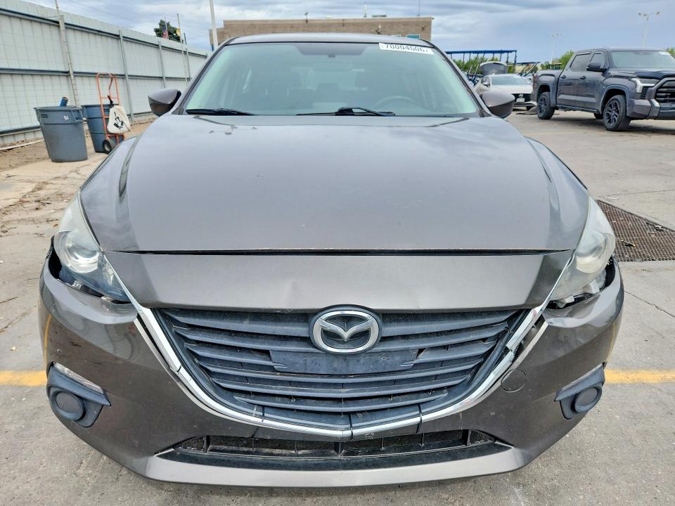 70004506 :رقم المزاد ، 3MZBM1L7XFM176889 vin ، 2015 Mazda 3 مزاد بيع