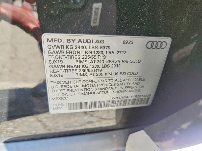 Продаж на аукціоні авто 2024 Audi Q5, vin: WA1ABAFY1R2014325, номер лоту: 67520086