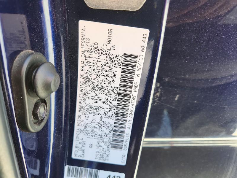Продажа на аукционе авто 2013 Toyota Tacoma, vin: 3TMLU4EN2DM116025, номер лота: 67407516