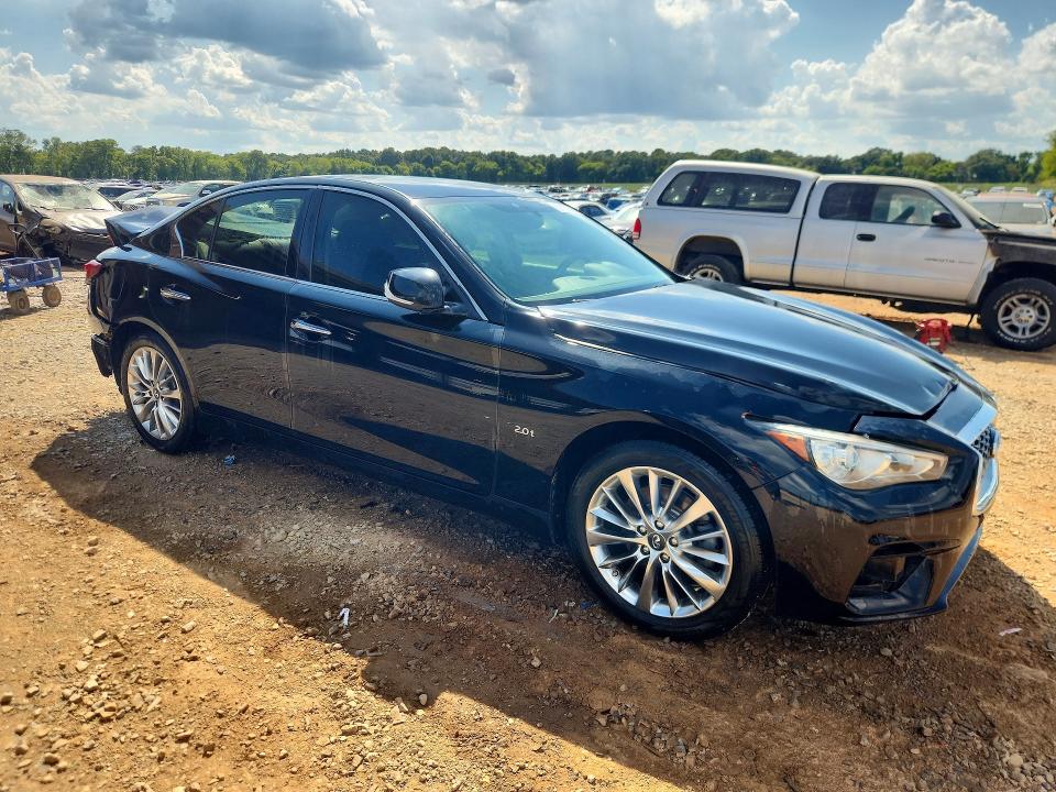 2018 Infiniti Q50 მანქანა იყიდება აუქციონზე, vin: JN1CV7AP4JM240409, აუქციონის ნომერი: 68167326
