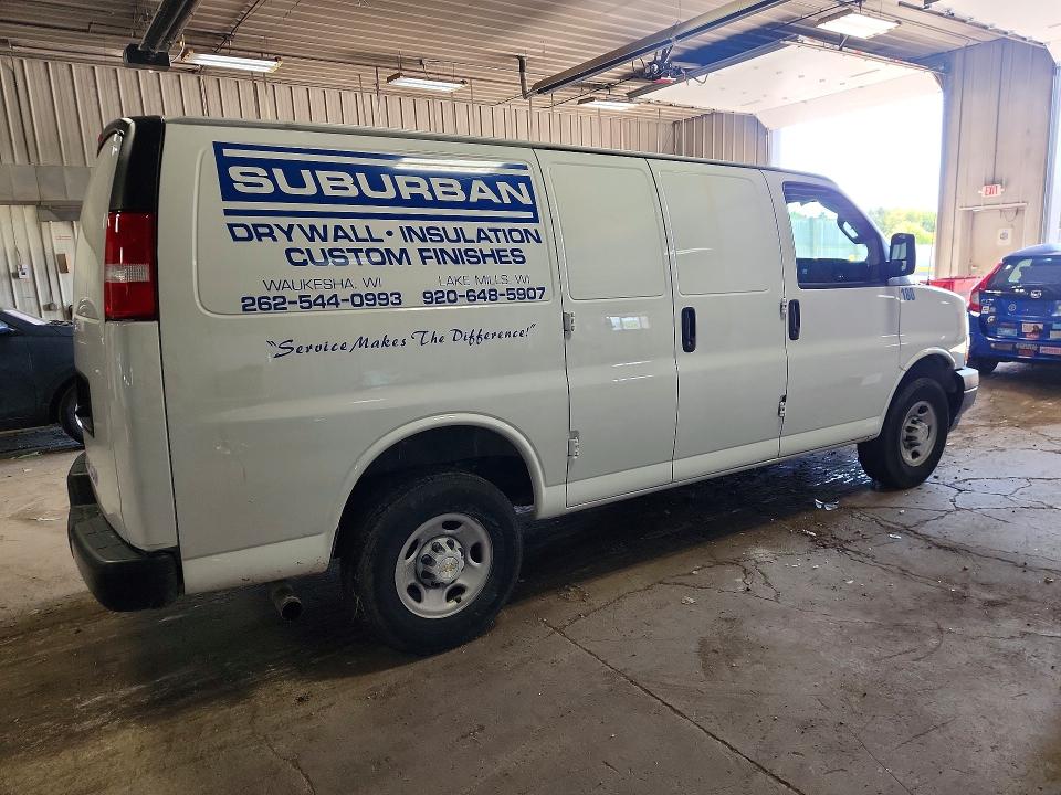2023 Chevrolet Express 2500 მანქანა იყიდება აუქციონზე, vin: 1GCWGAFP0P1250438, აუქციონის ნომერი: 68746986
