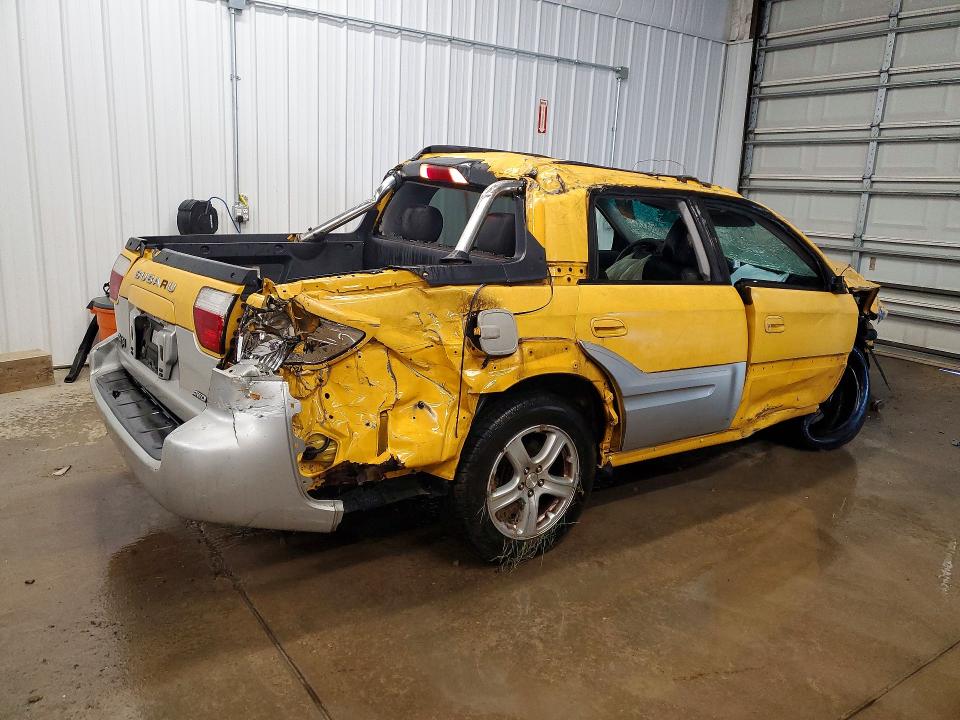 2003 Subaru Baja მანქანა იყიდება აუქციონზე, vin: 4S4BT61C837106215, აუქციონის ნომერი: 70217976