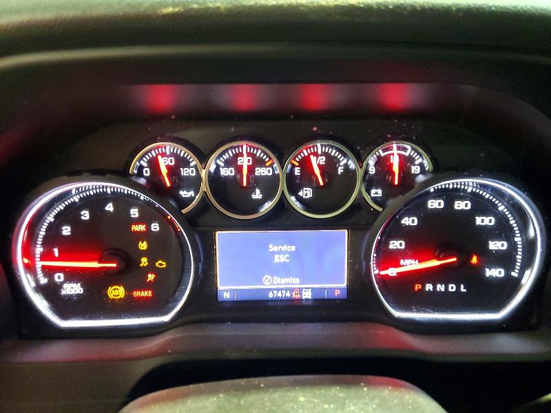 67218646 :رقم المزاد ، 1GCUYEEL9NZ107464 vin ، 2022 Chevrolet Silverado Ltd مزاد بيع