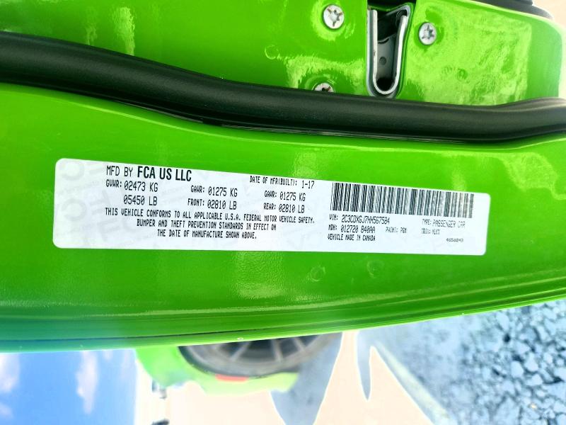 Auction sale of the 2017 Dodge Charger, vin: 2C3CDXGJ7HH567584, lot number: 68235136