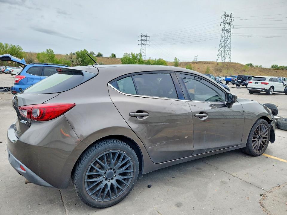 70004506 :رقم المزاد ، 3MZBM1L7XFM176889 vin ، 2015 Mazda 3 مزاد بيع