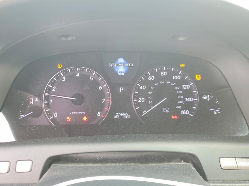 70488356 :رقم المزاد ، JTHBL5EF7A5101615 vin ، 2010 Lexus Ls مزاد بيع