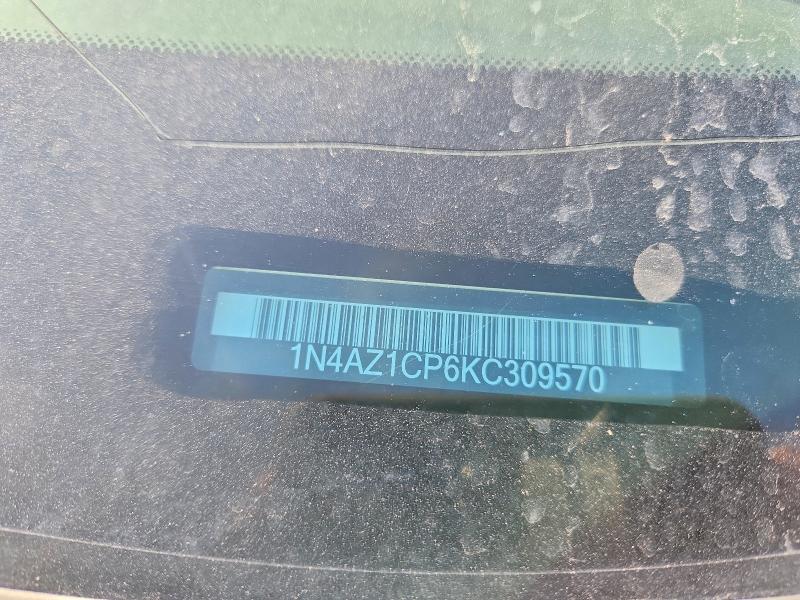 Продаж на аукціоні авто 2019 Nissan Leaf, vin: 1N4AZ1CP6KC309570, номер лоту: 69543436