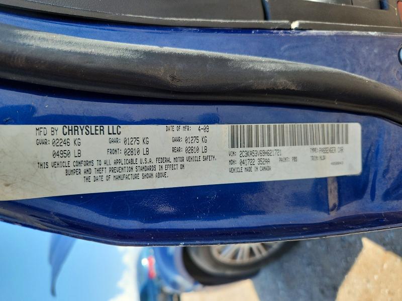 67735396 :رقم المزاد ، 2C3KA53V69H621721 vin ، 2009 Chrysler 300 مزاد بيع