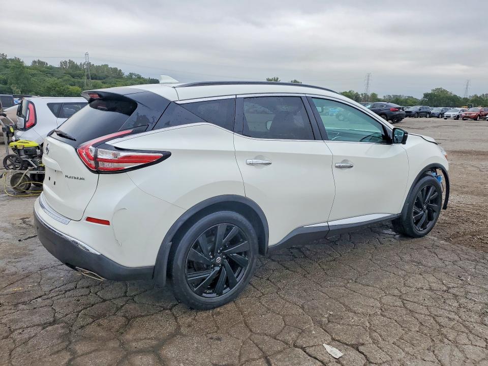 2017 Nissan Murano მანქანა იყიდება აუქციონზე, vin: 5N1AZ2MGXHN191997, აუქციონის ნომერი: 68932856