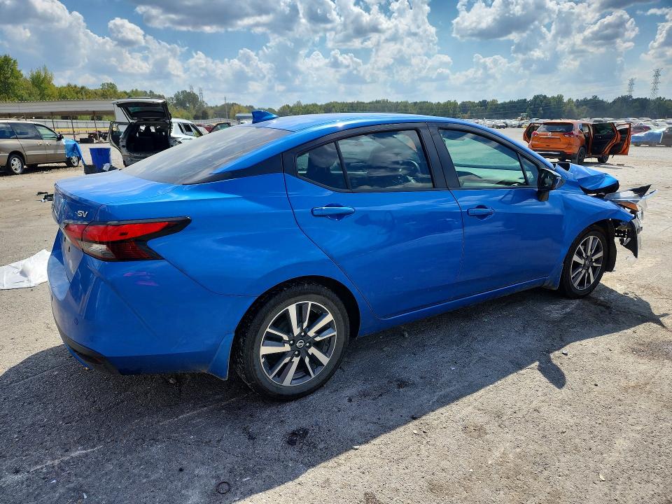 2020 Nissan Versa მანქანა იყიდება აუქციონზე, vin: 3N1CN8EV2LL801945, აუქციონის ნომერი: 70911286