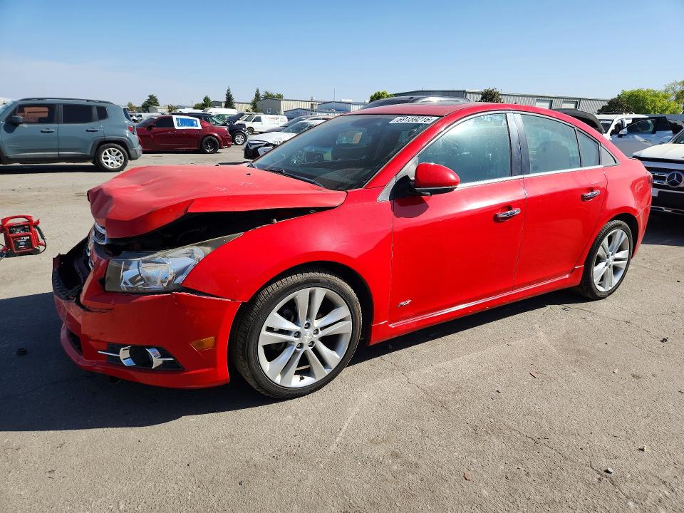 69159216 :رقم المزاد ، 1G1PG5SB0E7375156 vin ، 2014 Chevrolet Cruze مزاد بيع