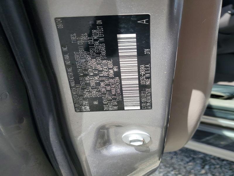 Aukcja sprzedaży 2005 Toyota Sequoia, vin: 5TDZT34A45S243284, numer aukcji: 67290956