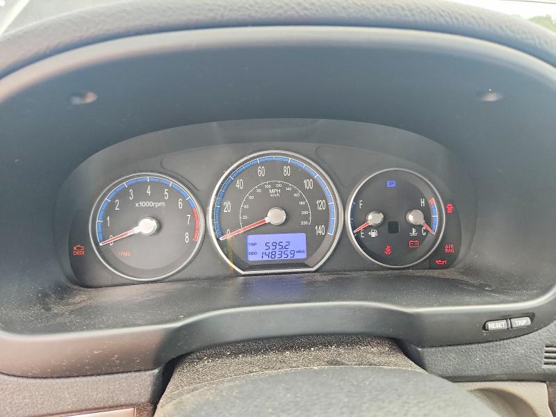 2009 Hyundai Santa Fe მანქანა იყიდება აუქციონზე, vin: 5NMSG13D39H260477, აუქციონის ნომერი: 69638826