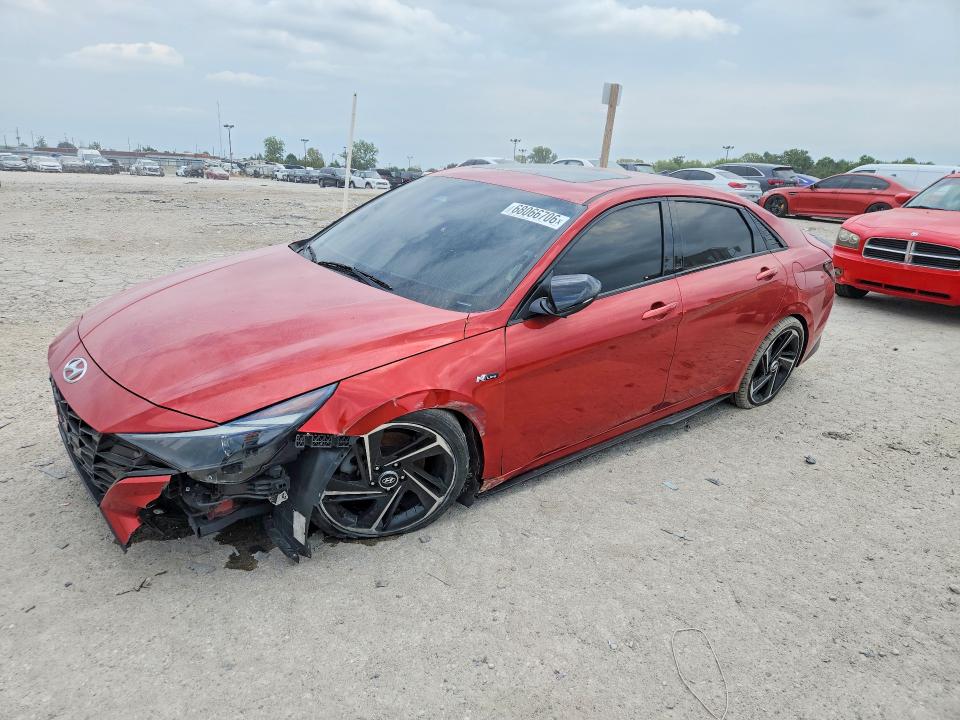 2022 Hyundai Elantra მანქანა იყიდება აუქციონზე, vin: KMHLR4AF5NU231646, აუქციონის ნომერი: 68066706