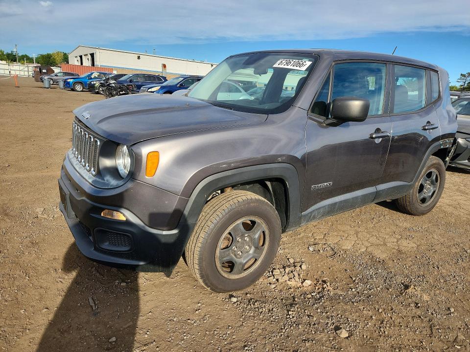 67961066 :رقم المزاد ، ZACCJBABXHPF44839 vin ، 2017 Jeep Renegade مزاد بيع