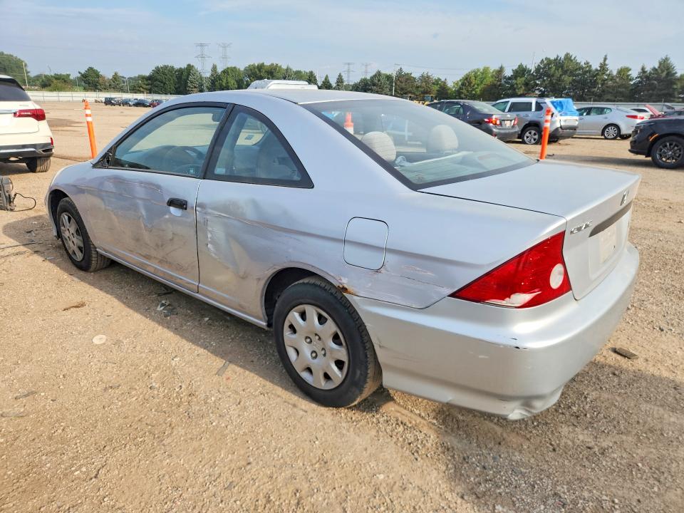 2004 Honda Civic მანქანა იყიდება აუქციონზე, vin: 1HGEM21104L057298, აუქციონის ნომერი: 67162476