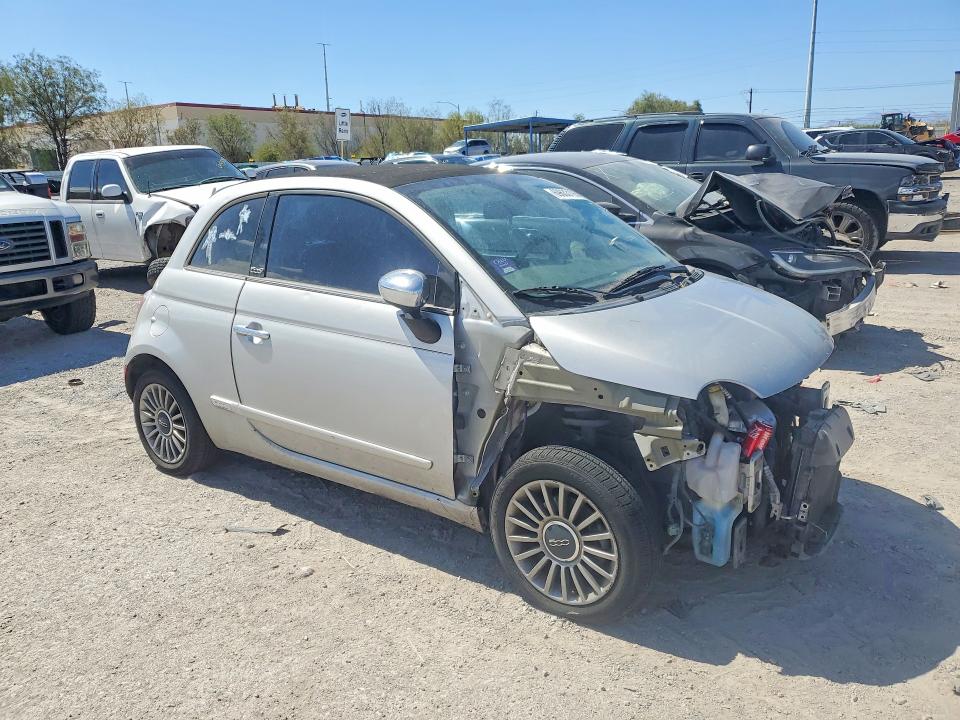 69633196 :رقم المزاد ، 3C3CFFER9CT109249 vin ، 2012 Fiat 500 مزاد بيع